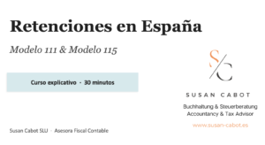 Curso Retenciones en España: Modelo 111 y 115 – Guía Práctica con Ejemplos